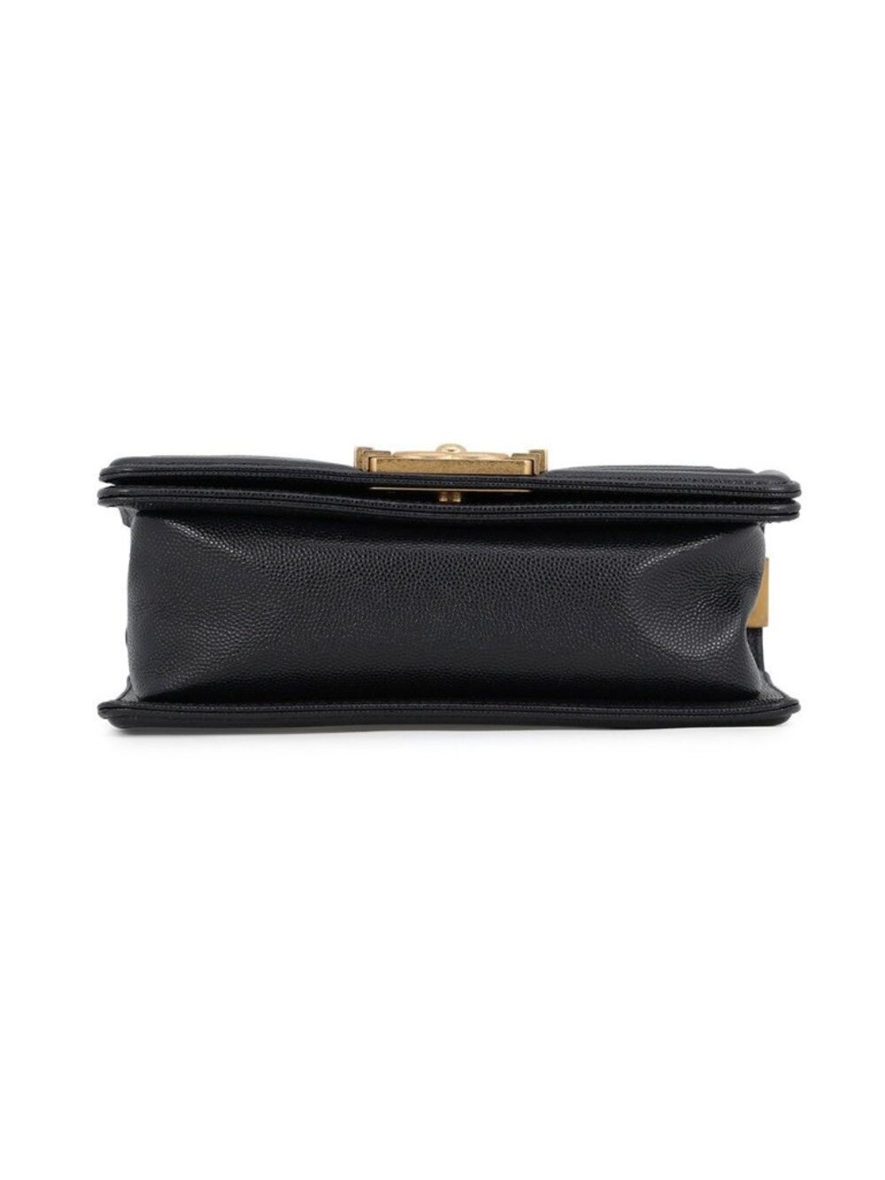 Chanel Chain Shoulder Bag Boy Small Quilted CC Logo Black - Picture 3 of 10